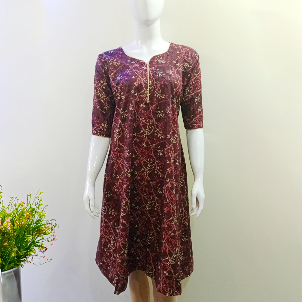 Trendy Frock Model Kurti Aaru Textiles Garments