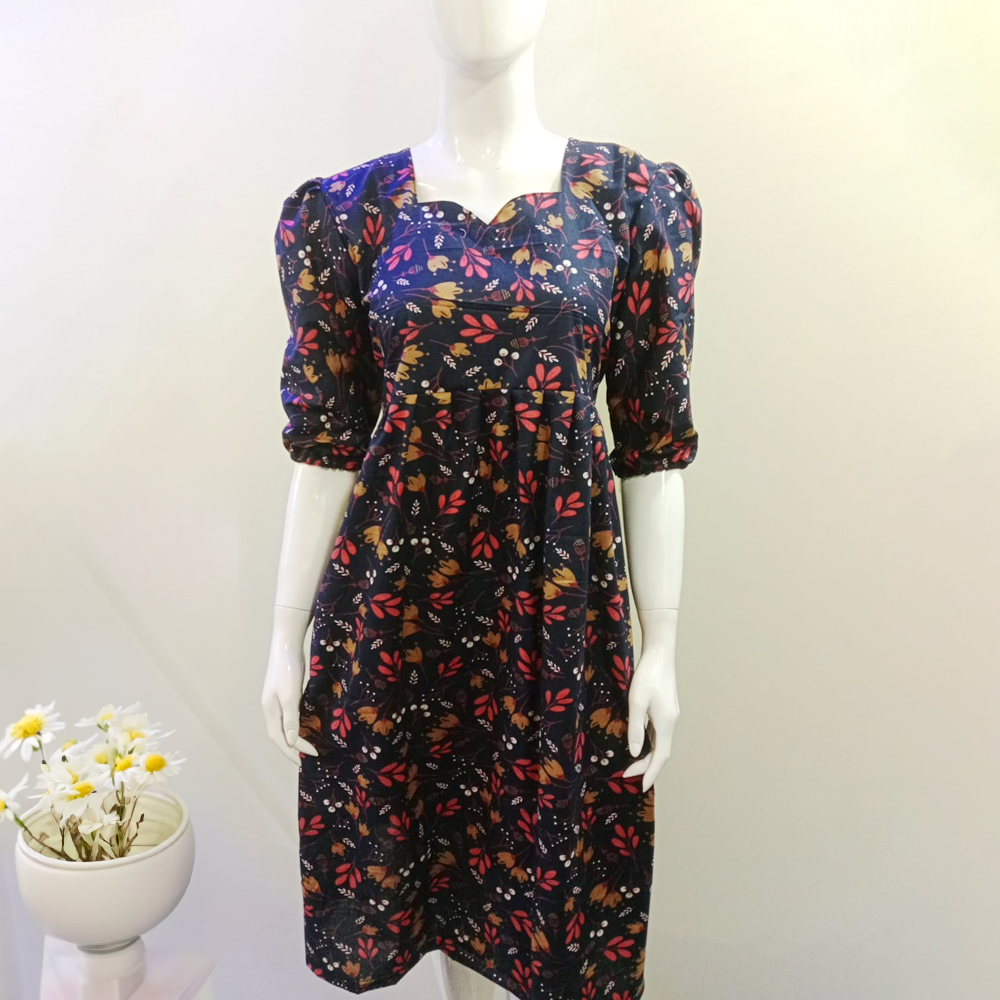 Trendy Fashion Floral women Frock