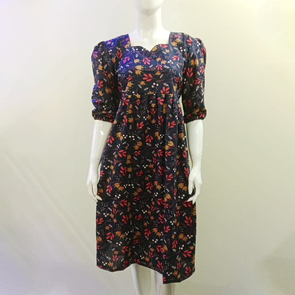 Trendy Fashion Floral women Frock