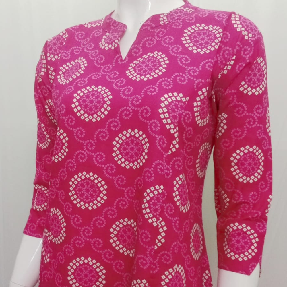 Office Wear Collar Kurti Set