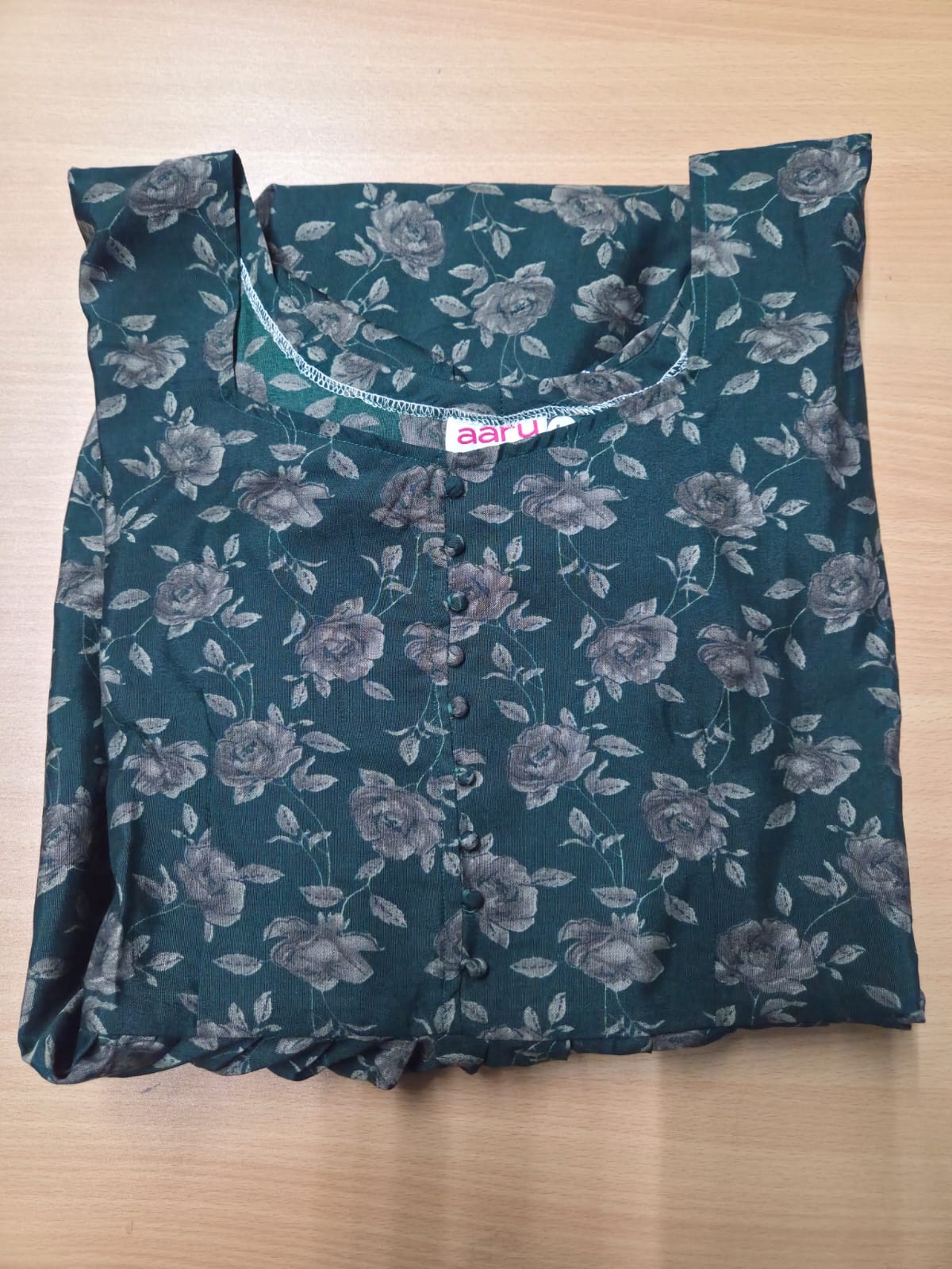 Floral Butterfly Sleeves Step Frocks