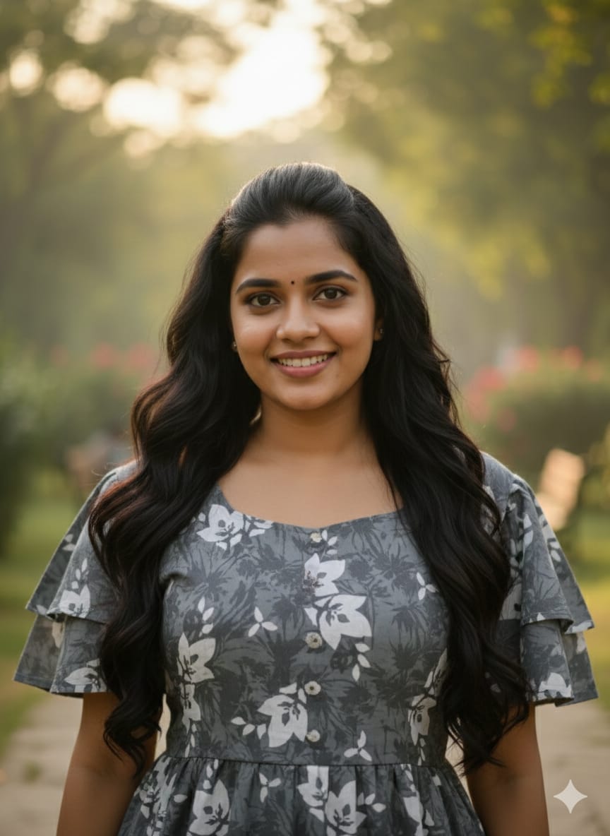 Grey Floral Butterfly Sleeves Step Frocks