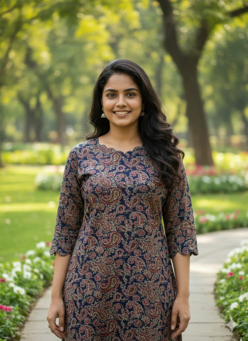 Kalamkari Prints Kurti Sets